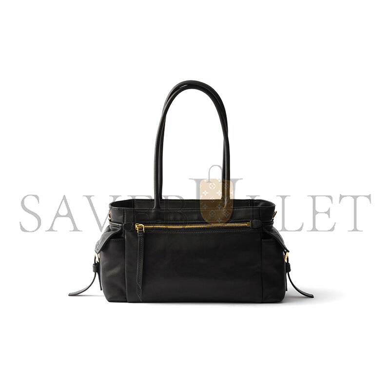 Pra*a explore medium nappa leather tote bag 1bg596 (31*17*11cm)